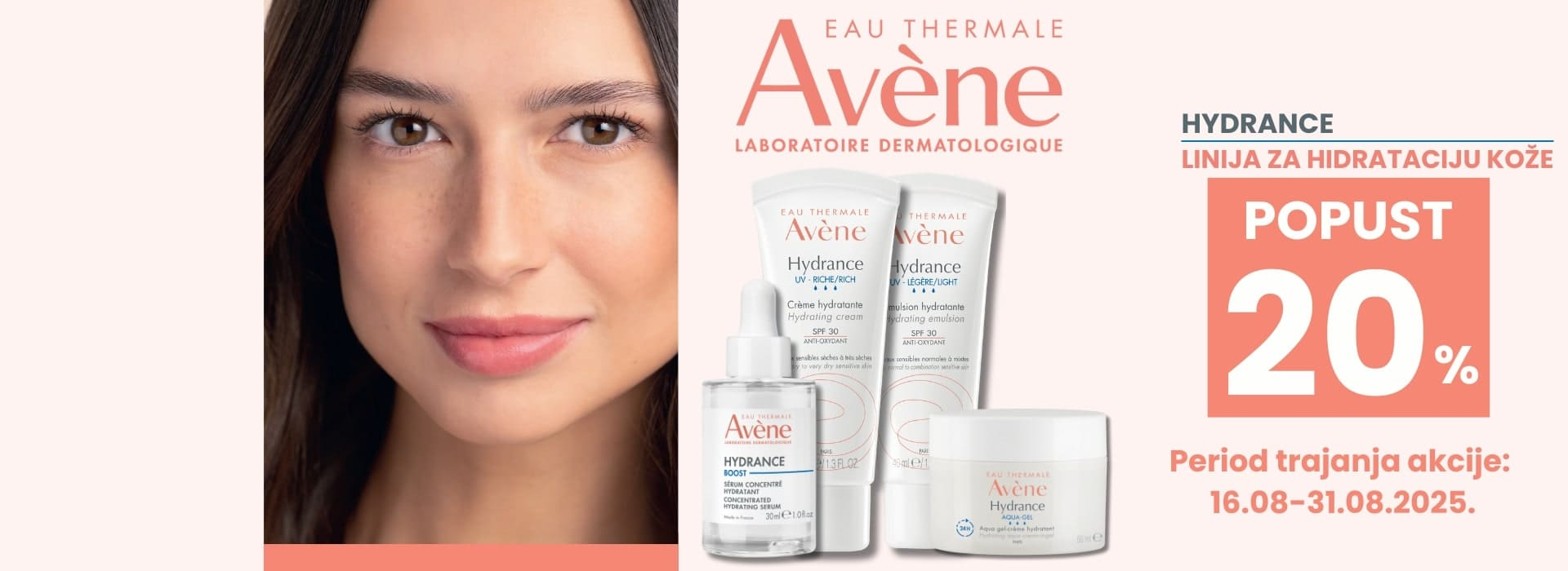 Avene Hydrance 08/25
